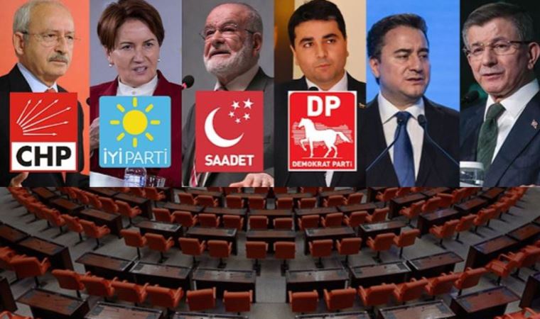 Altı muhalefet partisinin anlaştığı “Güçlendirilmiş Parlamenter Sistem” çalışması