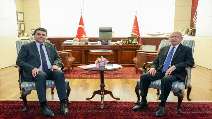 Gültekin Uysal liderler turunda: Kılıçdaroğlu’yla görüştü