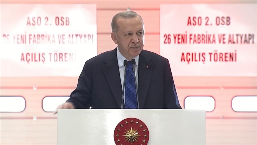 Erdoğan: Türk ekonomisi şahlanış dönemine girdi