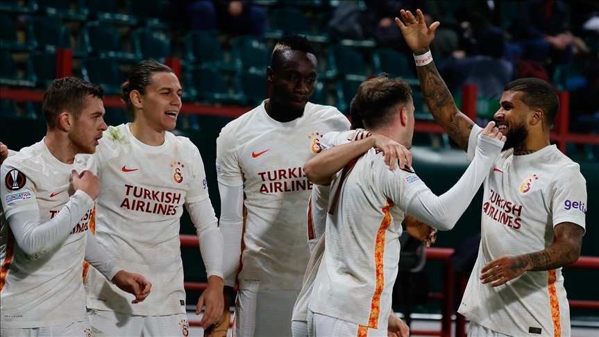 Galatasaray, Rusya’nın Lokomotiv Moskova ekibini deplasmanda 1-0 yendi