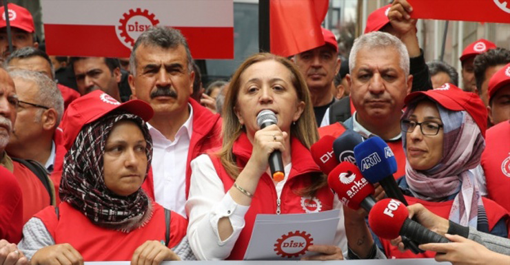 DİSK Genel Başkanı Arzu Çerkezoğlu’ndan TBMM’ye çağrı: ‘Eşit işe eşit ücret’