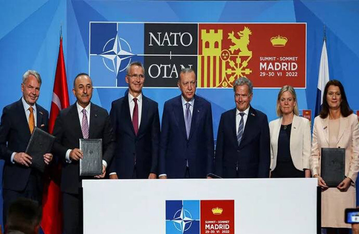 NATO Liderler Zirvesi’ne ilişkin Recep Tayyip Erdoğan yorumu: ‘Liderliğini gösteremedi’