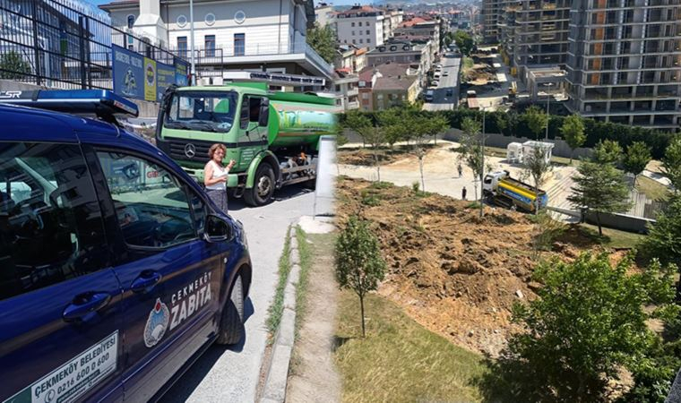 Çekmeköy Belediyesi, İBB ekiplerini içeri almadı