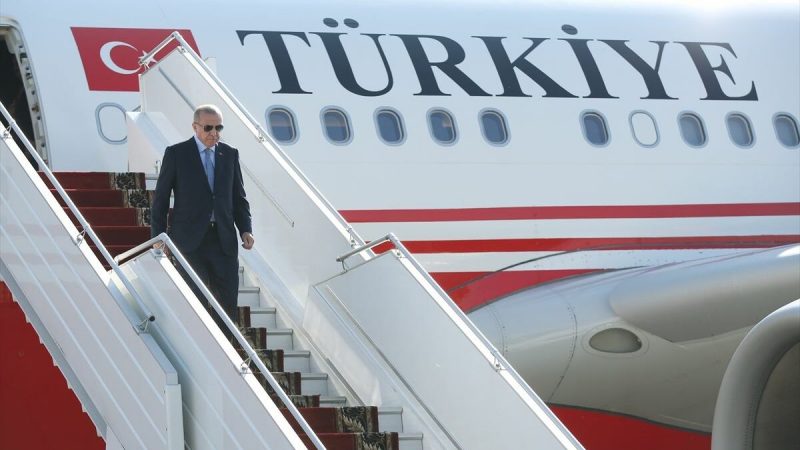 Cumhurbaşkanı Erdoğan, Nahçıvan’a gitti