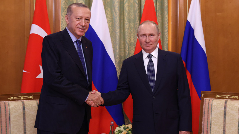Kremlin: Putin ve Erdoğan, Türkiye’nin Rusya-Ukrayna görüşmesine ev sahipliği teklifini görüşebilir