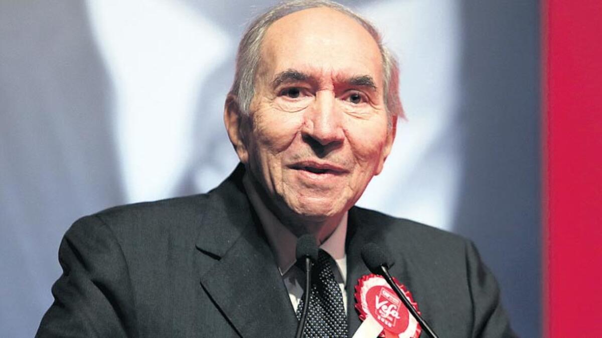 Eski CHP Genel Başkanı Altan Öymen: ‘Güvence CHP’dir’