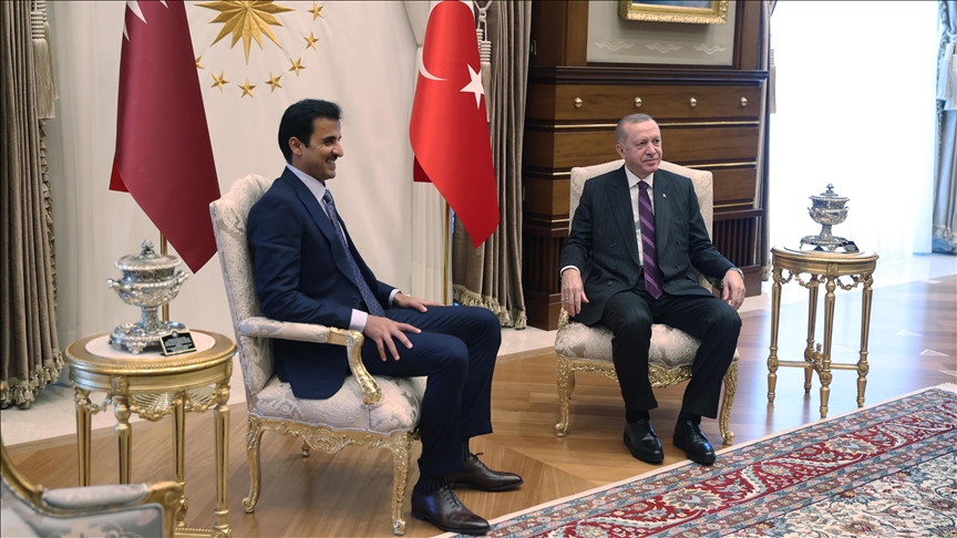 Katar Emiri Al Sani resmi ziyaret için Türkiye’ye geliyor