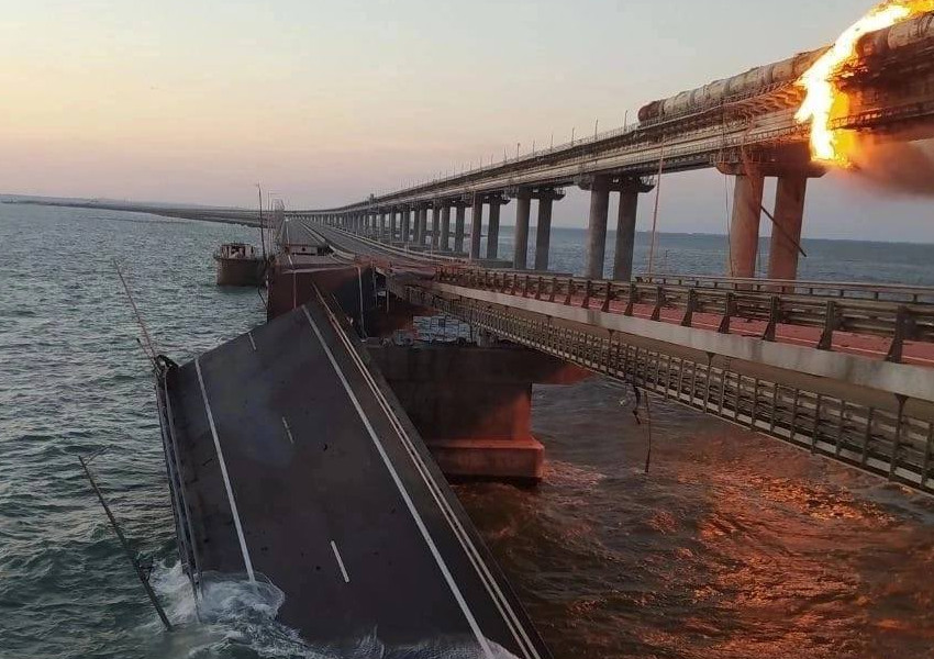 Rusya: Ukrayna’nın Belgorod bölgesine ve Kırım Köprüsü’ne saldırı girişimleri engellendi