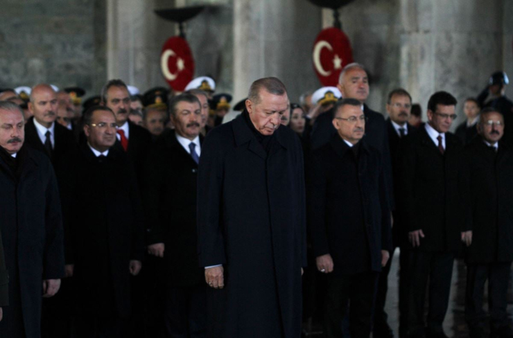 Anıtkabir’deki törende Erdoğan’dan ‘Türkiye Yüzyılı’ propagandası