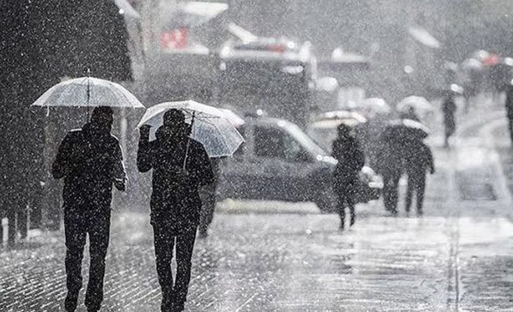 Marmara’nın batısı için kuvvetli yağış uyarısı