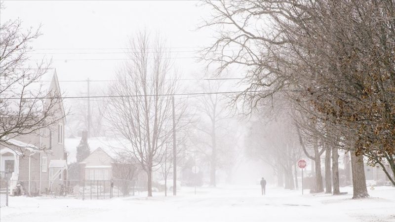 ABD’de kar fırtınası nedeniyle 12 kişi hayatını kaybetti