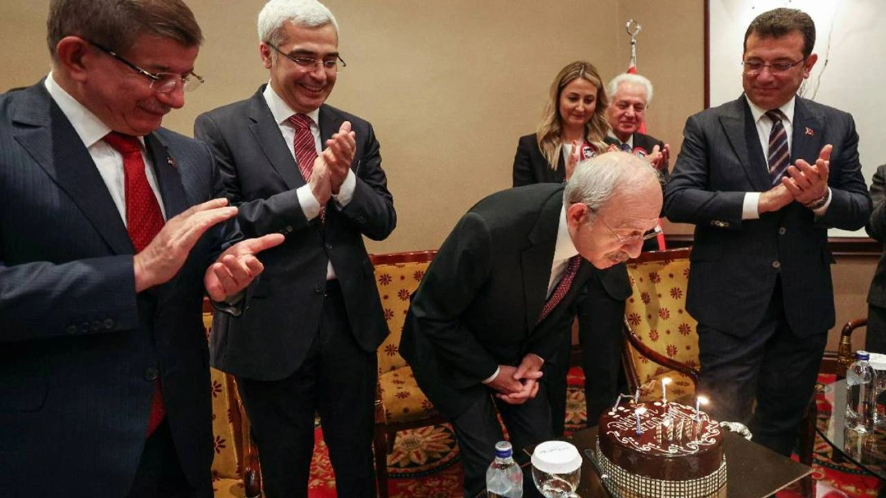 Kılıçdaroğlu’na doğum günü sürprizi