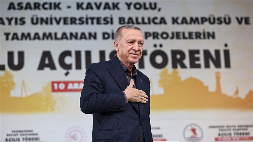 Cumhurbaşkanı Erdoğan: Türkiye’yi dünyanın en büyük 10 ülkesi arasına sokmayı hedefliyoruz