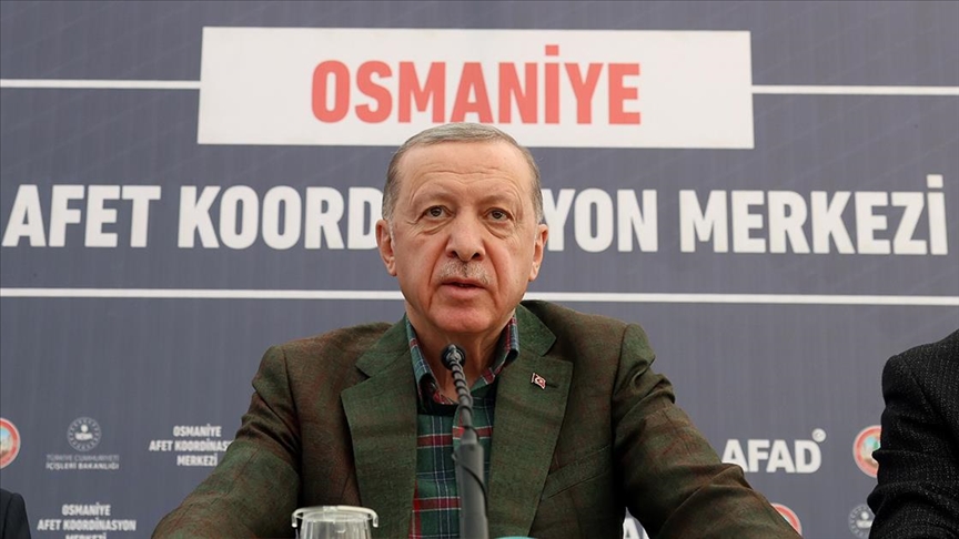 Cumhurbaşkanı Erdoğan: Deprem bölgesinde şehir merkezleri gibi köylerimizi de 1 yıl içinde ayağa kaldırmayı hedefliyoruz