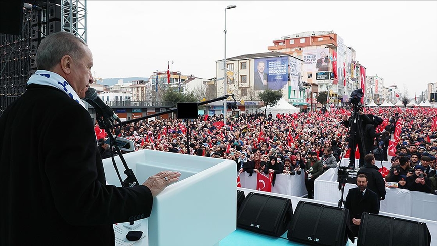 Cumhurbaşkanı Erdoğan: 14 Mayıs’ta tek parti zihniyetinin son çırpınışlarını da sandığa gömeceğiz