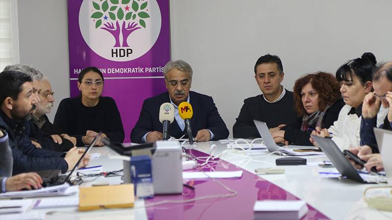 HDP Eş Genel Başkanı Sancar: Denk bir seferberliğin ilan edilmesi zorunluluktur