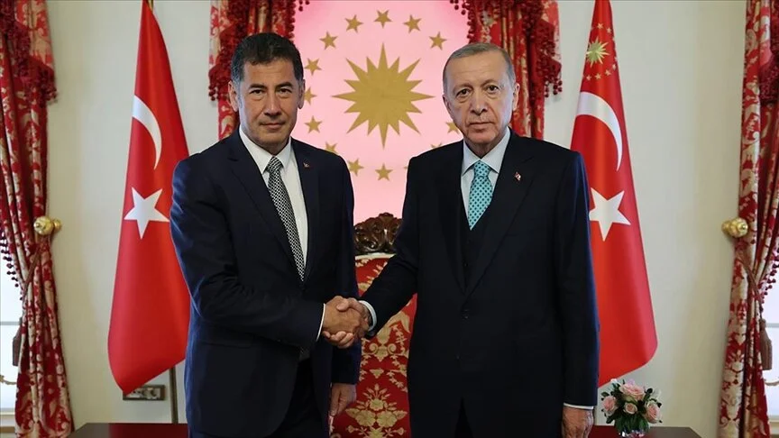 Cumhurbaşkanı Erdoğan, Sinan Oğan’ı kabul etti