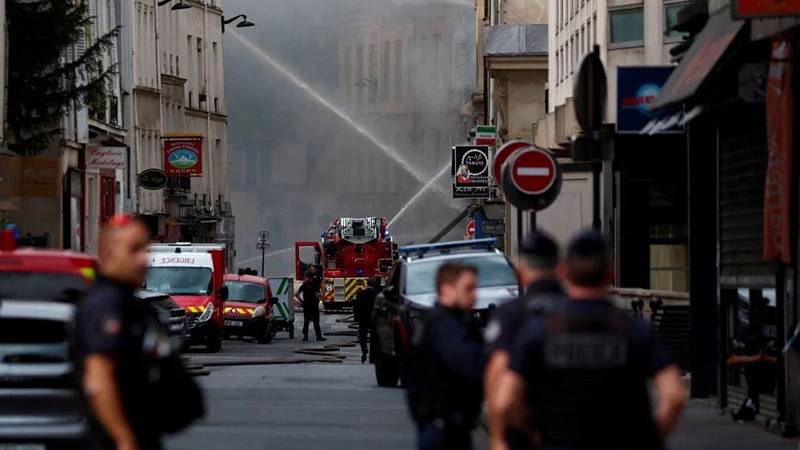 Paris’te doğal gaz patlaması: 16 kişi yaralandı
