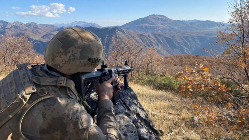 Suriye’nin kuzeyinde 5 PKK/YPG’li terörist etkisiz hale getirildi