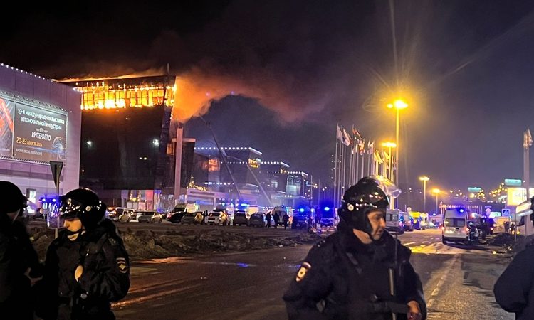 Moskova’da konser salonuna terör saldırısı